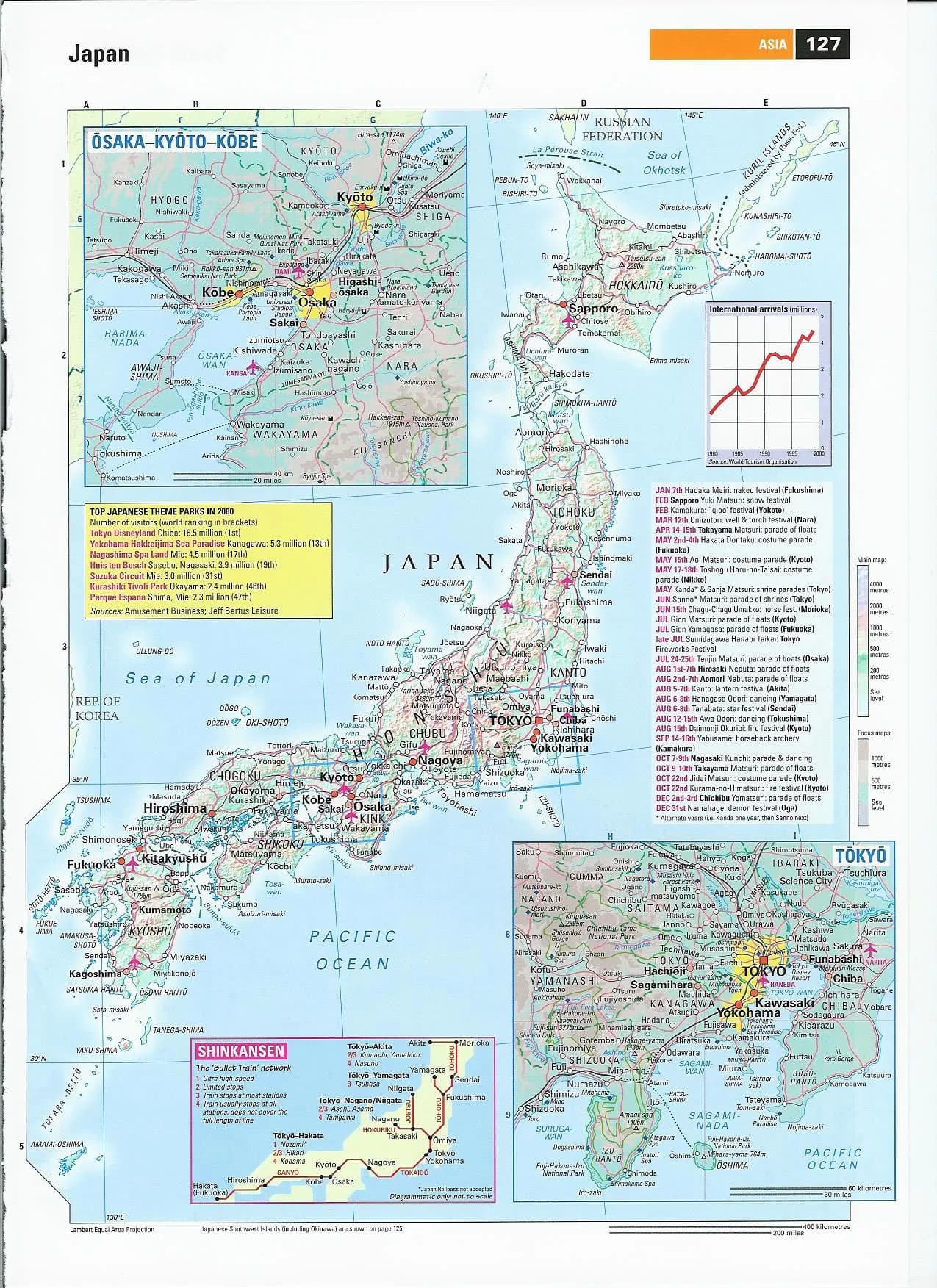 Japan map